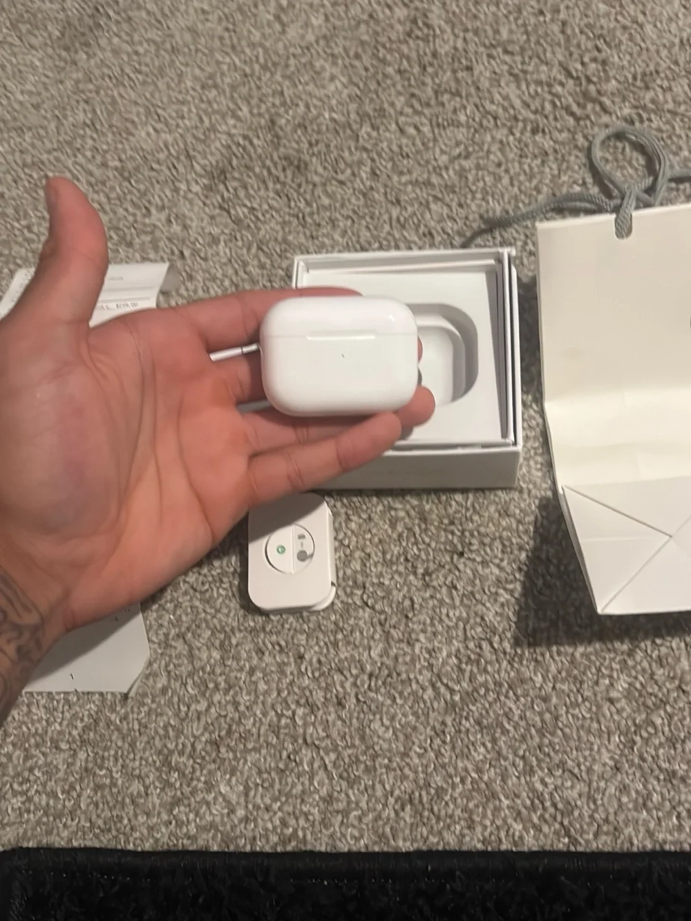 Apple White AirPods Pro Packaging Bundle with Accessories